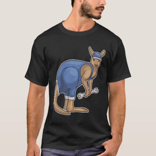Kangaroo Mechanic Tool T_Shirt