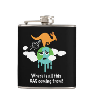 Kangaroo Methane Fart Flask
