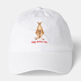 Kangaroo Mom and Joey Mother's Day Hat