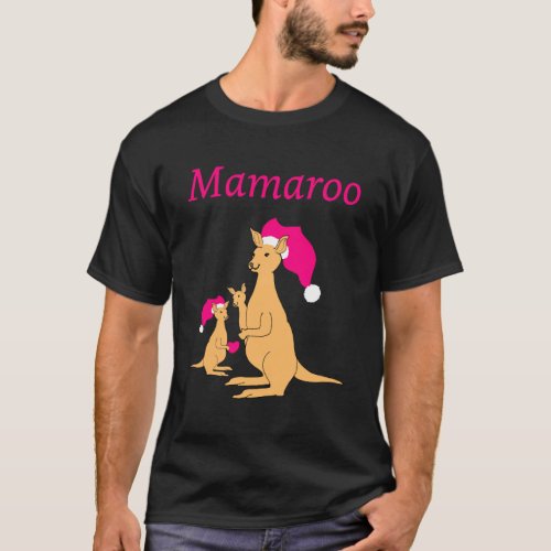 Kangaroo Mum pun Australia  Mothers Day T_Shirt