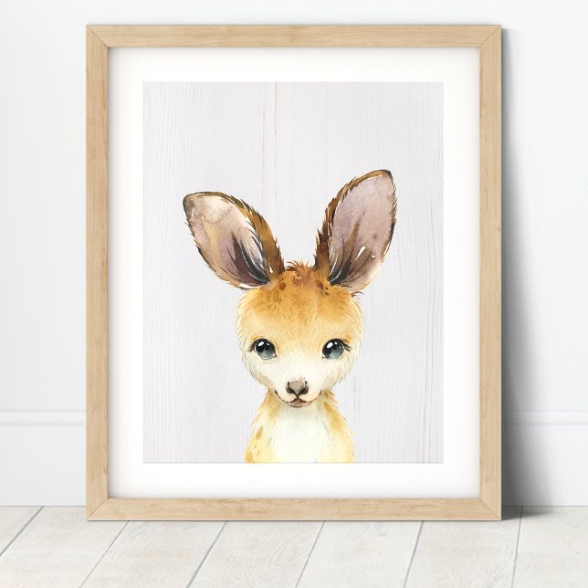 Kangaroo Nursery Art Print (Creator Uploaded)