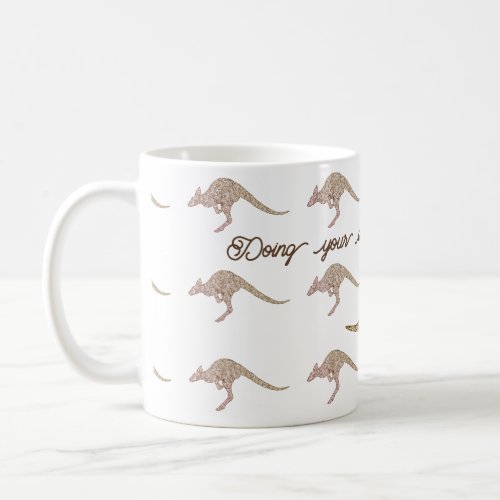 Kangaroo or wallaby Doing your own thing Coffee Mug