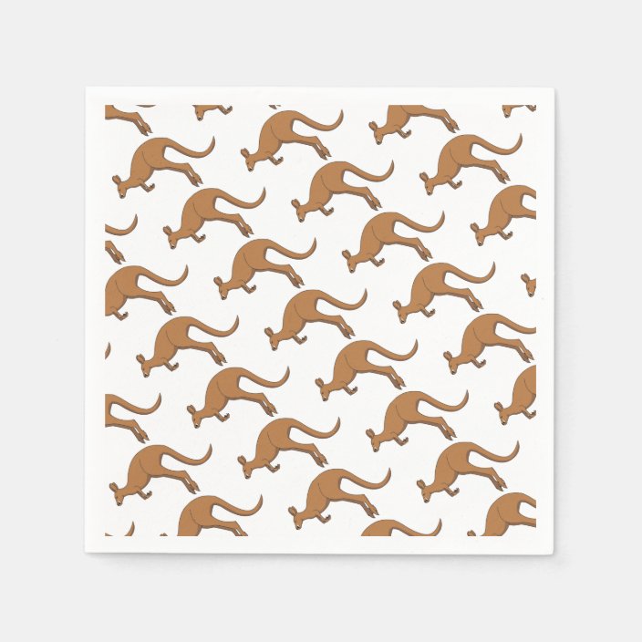 Kangaroo Paper Napkins