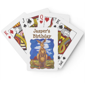 Kangaroo Party Center Poker Cards
