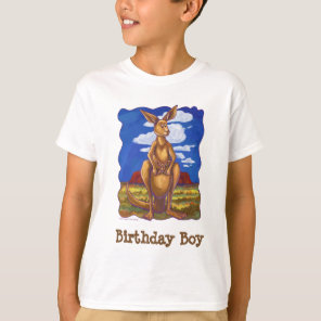 Kangaroo Party Center T-Shirt