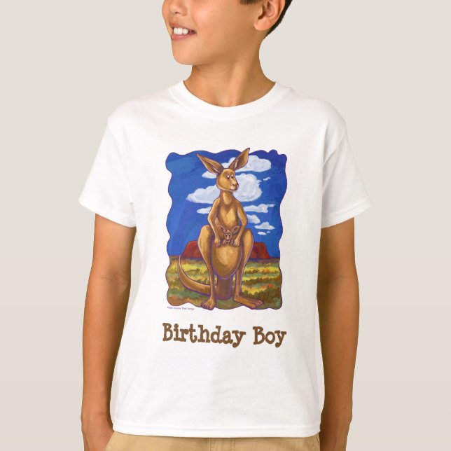 Kangaroo Party Center T-Shirt (Front)