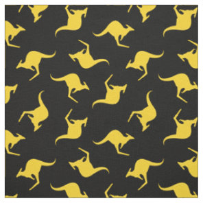 Kangaroo Pattern Fabric