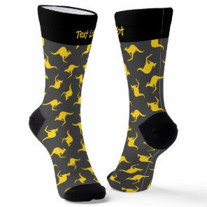 Kangaroo Pattern Socks