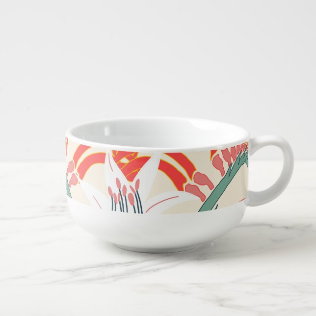 Kangaroo Paw Soup Mug (Left)