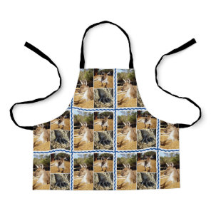 Kangaroo Photo Collage, Kids Full Print Apron