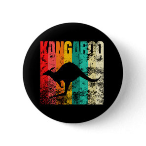 Kangaroo Retro Button