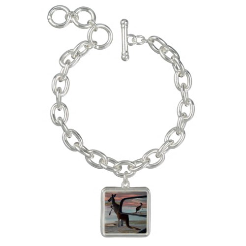 Kangaroo Sea Breezes Illusion Art Bracelet