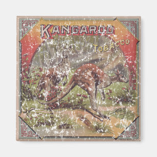 Kangaroo Tobacco 1900 Magnet