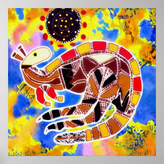 Kangaroo turn poster