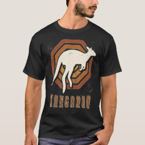 Kangaroo Vintage Retro Classic Animal Love T-Shirt