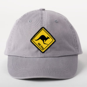 Kangaroo Warning Sign Patch