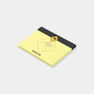 Kangaroo Warning Sign Post-it Notes