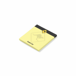 Kangaroo Warning Sign Post-it Notes