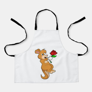Kangaroo with Flower Apron