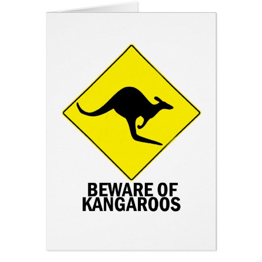Kangaroos Cards (Front)