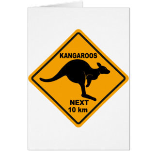 Kangaroos Next 10 km Cards