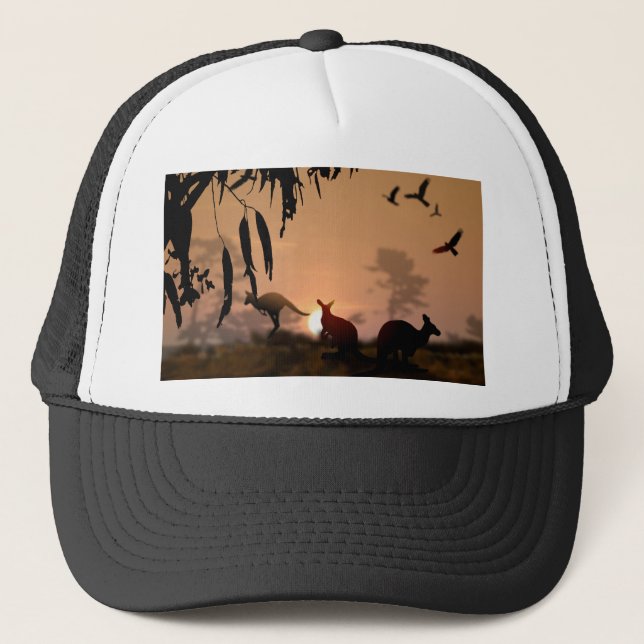 Kangaroos Trucker Hat (Front)