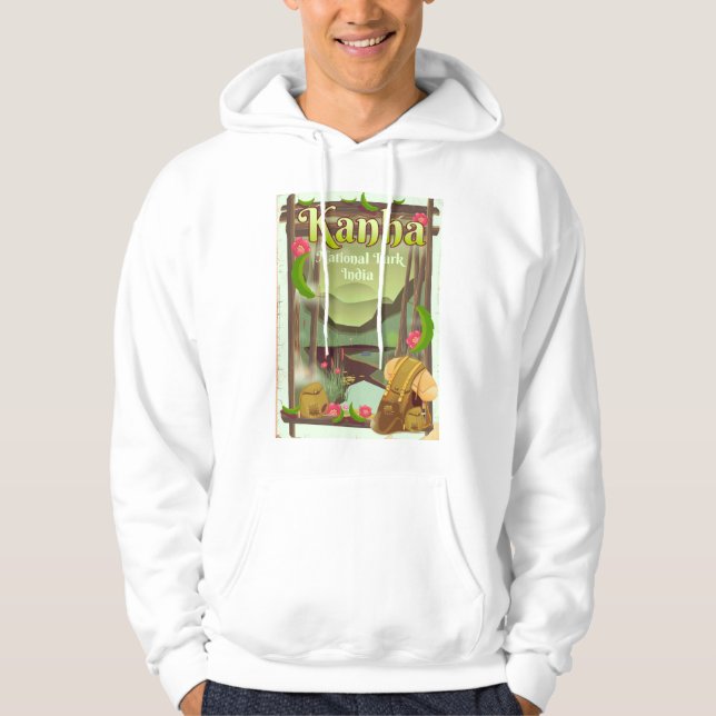 Kanha National Park India Hoodie (Front)