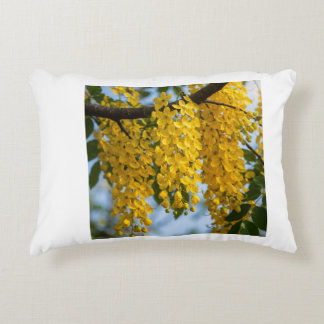 Kanikonna Golden Shower Tree Botanical Single Accent Pillow