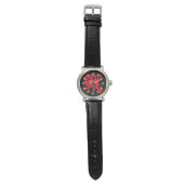 [Kanji] Battle as classic letter and Japan number Watch (Flat)