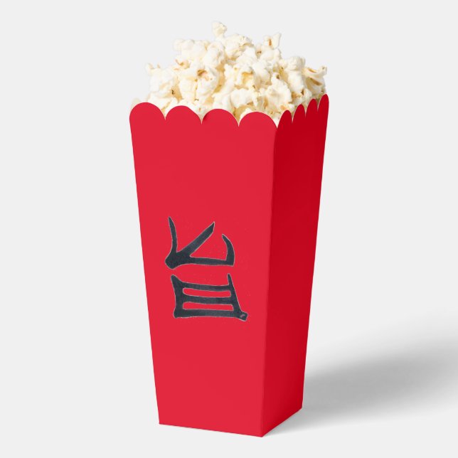 Kanji Delicious black red popcorn boxes (Popped)