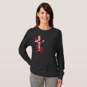 [Kanji] Denmark by vertical long sleeves T-Shirt (Front Full)