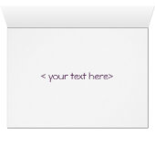Kanji for Love - Customized Cards (Inside Horizontal (Bottom))