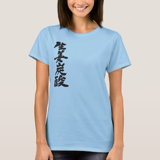 [Kanji] ginger ale T-Shirt (Front)