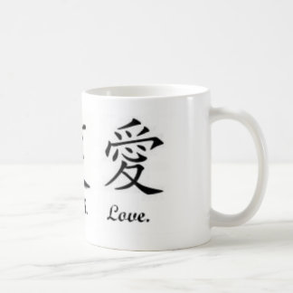 kanji-live laugh love classic mug