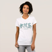 [Kanji] Mizuasagi color T-Shirt (Front Full)