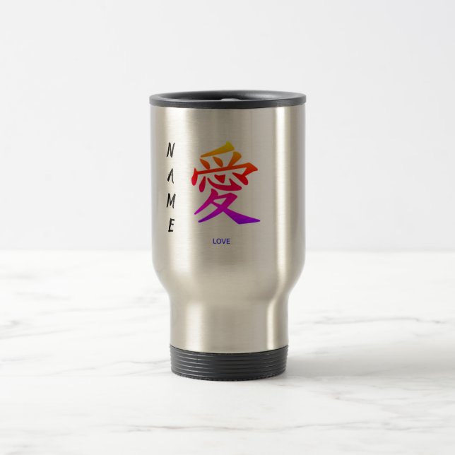 KANJI Mug CUSTOM NAME (Center)