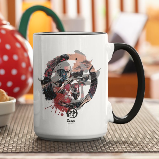 Kanji Samurai Ronin Mug (Creator Uploaded)