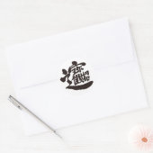 [Kanji] Treasures Classic Round Sticker (Envelope)