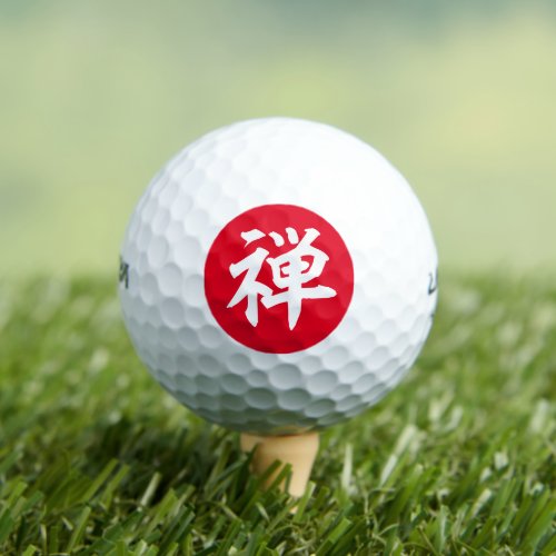 Kanji Zen Golf Balls