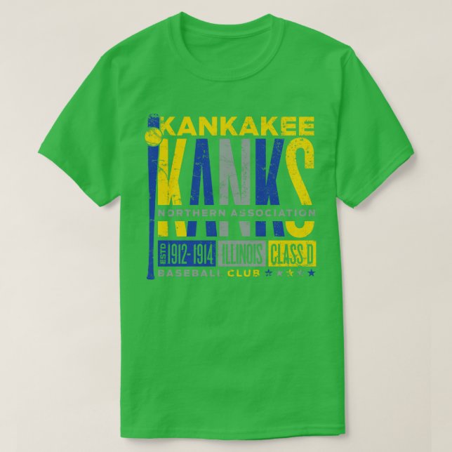 Kankakee Kanks T-Shirt (Design Front)
