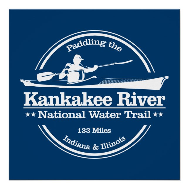Kankakee River NWT (SK) Poster (Front)