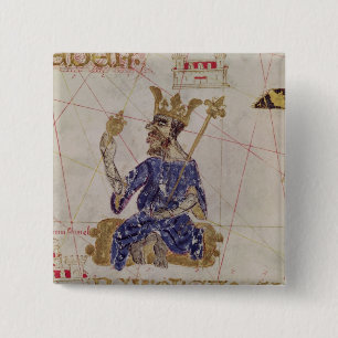 Kankou Mousa, King of Mali Button