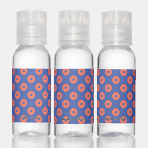 "Kanoko" Fawn Spot Pattern Salmon Pink Hand Sanitizer