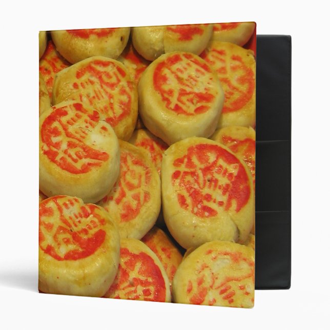Kanom Pia ขนมเปี๊ยะ ~ Asian Sweets Desserts Food Binder (Front/Inside)