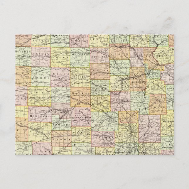 Kansas 2 postcard (Front)