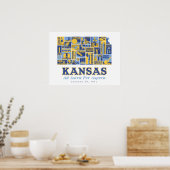 Kansas - Ad Astra Per Aspera - Poster | Zazzle