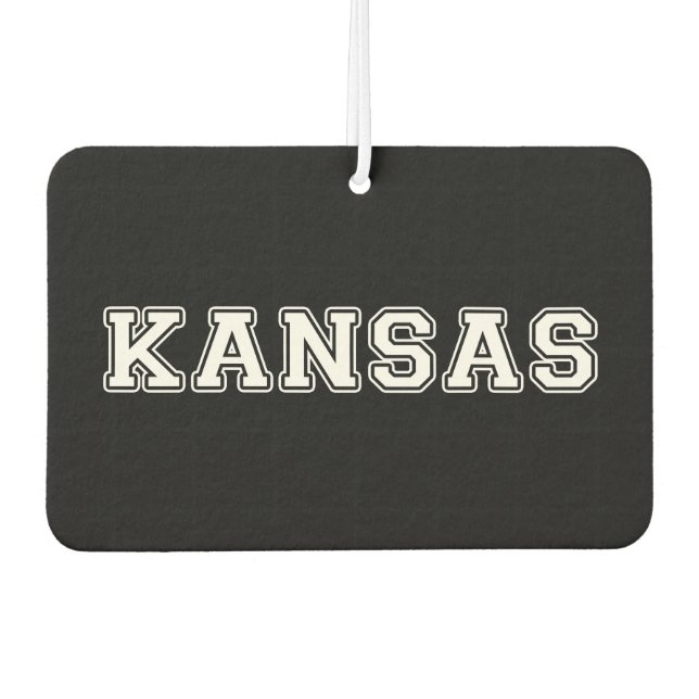 Kansas Air Freshener (Front)