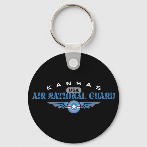 Kansas Air National Guard Keychain
