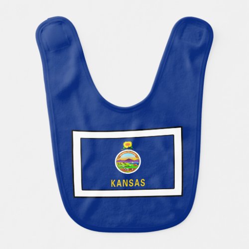 Kansas Baby Bib