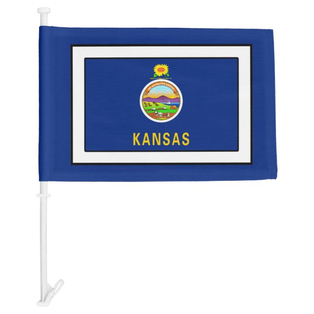Kansas Car Flag (Front)